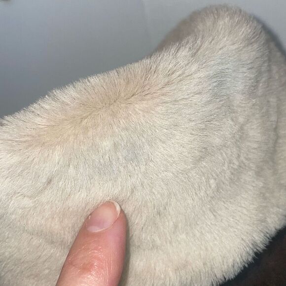 Alice and Olivia Curved Heel Platform Shearling Boots 39.5 - Picture 11 of 14